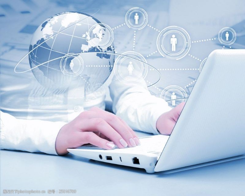 电脑网络科技 连接未来的视觉风采